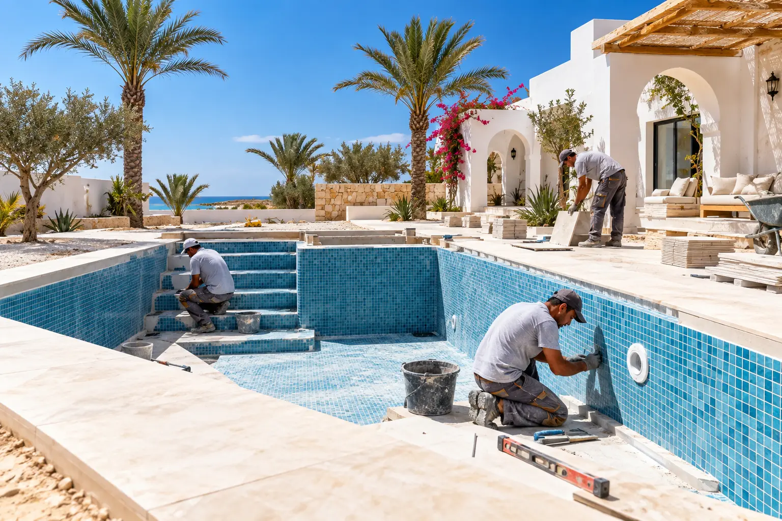 Construction de piscines